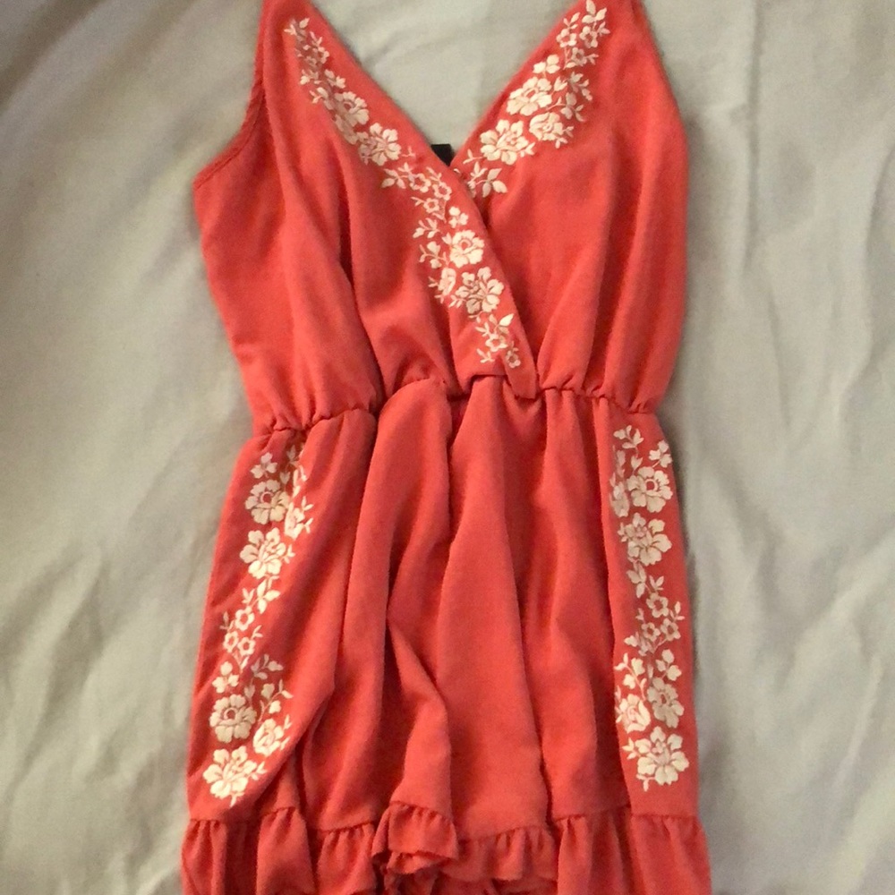Orange romper
